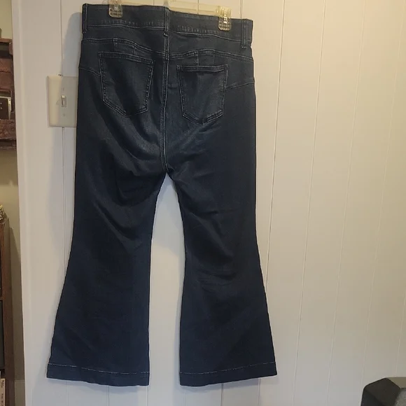 Torrid Blue Wide Leg Flare Jeans 14xs - Picture 4 of 4
